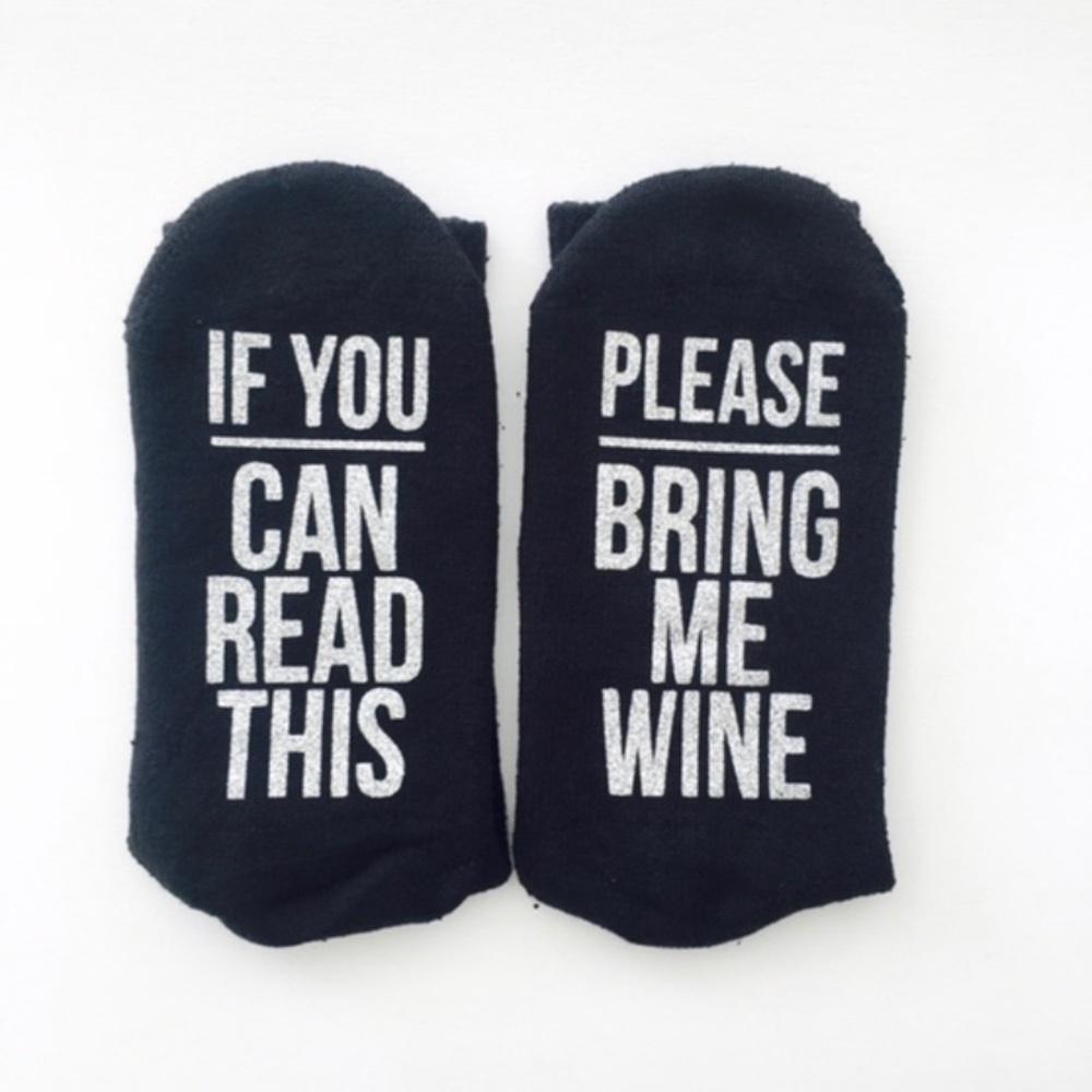 Wine Tube Socks